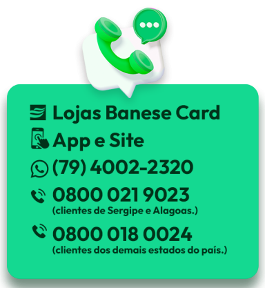 Imagem dos meios de contatos.